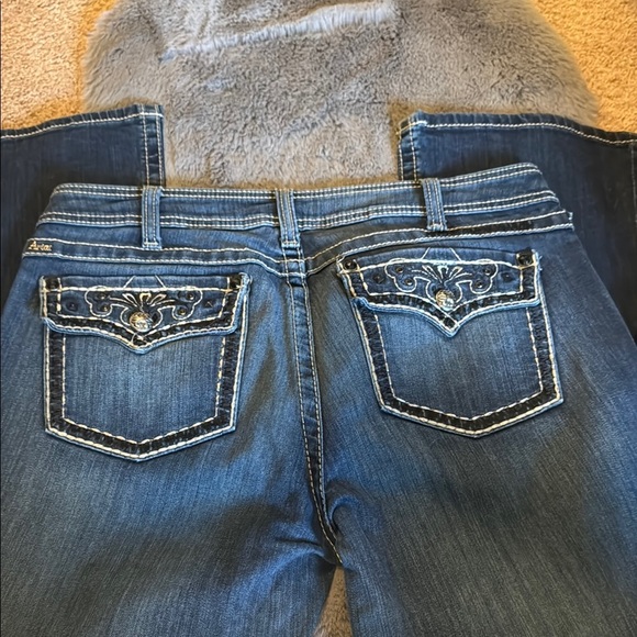 Ariat Blue Embellished Women's Jeans - Picture 2 of 16